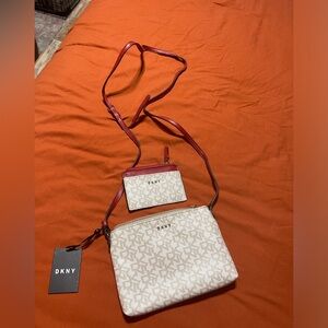 DKNY crossbody bag with wallet case brand new